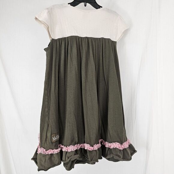 Matilda Jane size 8 Serendipity Yours Truly Bow Tulle Dress Brown - Picture 6 of 7